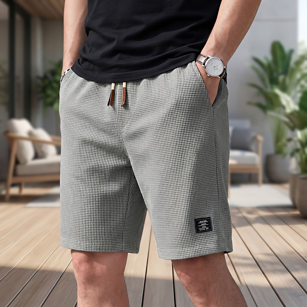 Korte broek heren | Comfortabele zomer short met elastische taille |