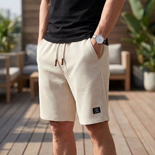 Korte broek heren | Comfortabele zomer short met elastische taille |