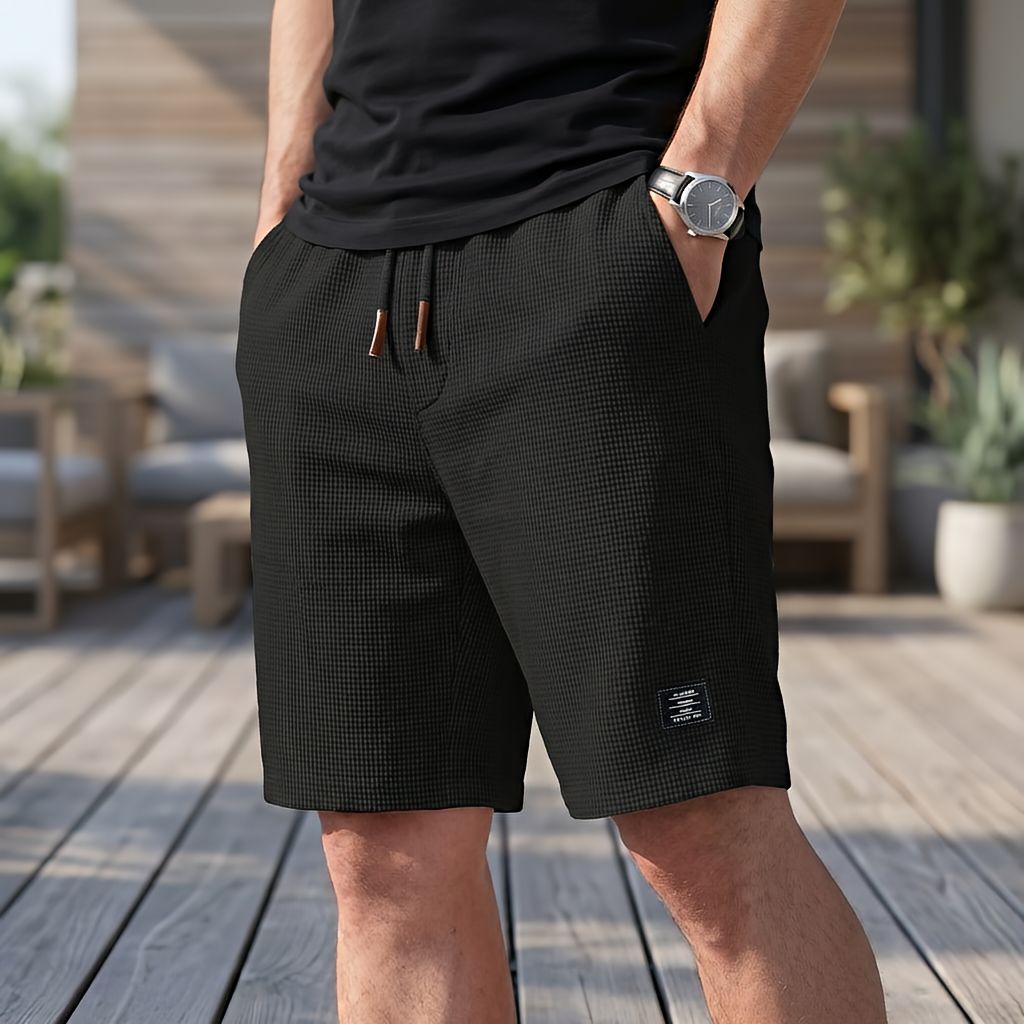Korte broek heren | Comfortabele zomer short met elastische taille |